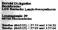 LBS Berthold Dickgie&szlig;er