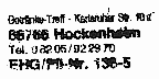 Getr&auml;nketreff Hockenheim