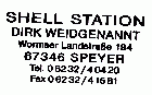 SHELL STATION, Speyer