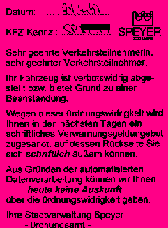 &Auml;rgerniss der Autofahrer
