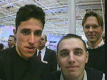 Livebild von der CeBit